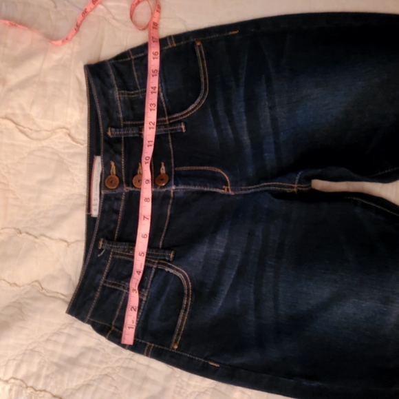 Tall high waist, half button fly jeans - Picture 5 of 5